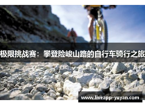 极限挑战赛：攀登险峻山路的自行车骑行之旅